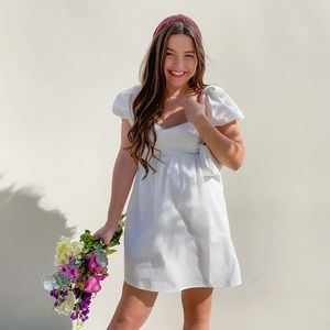 White Babydoll Dress